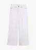 Wide Leg-jeans Mid Waist, Stretch, bonprix