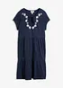 Tunikakjole i bomull, kort erme, bonprix