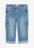 Cargo-jeans, Mid Waist, stretch, bonprix