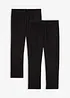Capri-leggings i smal modell (2-pack), bonprix