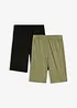 Sykkelshorts (2-pack), bonprix