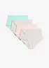 Maxipanty av myk ribbet bomull (4-pack), bonprix