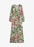 Jumpsuit med dyp utringning, bonprix