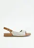 Komfort-sandaler fra Jana med behagelig bredde, Jana
