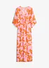 Maxikjole i viskose med pent fall, bonprix