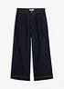 Wide Leg-jeans High Waist, komfortlinning, bonprix