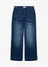 Wide Leg-jeans Mid Waist, komfortlinning, bonprix