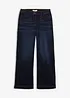 Wide Leg-jeans Mid Waist, komfortlinning, bonprix