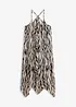 Transparent maxi-strandkjole av lett chiffon, bonprix
