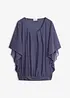 Chiffonbluse med fôr, bonprix