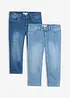 Caprijeans, 2-pack, bonprix