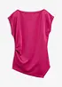 Asymmetrisk topp i behagelig scuba-materiale, bonprix