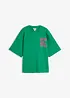 Oversized topp i 100% økologisk bomull, bonprix