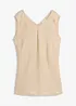 Singlet i 100% lin, bonprix