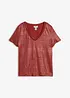 Lintopp med lurex, bonprix