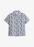 Kortermet bluse med viskose, bonprix