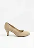 Pumps  med smal hæl, bonprix