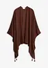 Lett sommerponcho i 100% viskose, bonprix