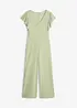 Jumpsuit i strukturert krepp, bonprix