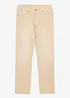 Regular fit-jeans i lett, farget denim med stretchlinning, straight, bonprix