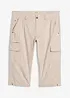 Regular Fit-cargo-bermudashorts i 100% bomull, lang, bonprix