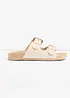Slip in-sandaler med spenne, bonprix