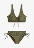 Bustier-bikini med knytebånd, bonprix