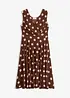 Trikotkjole med prikkemønster, bonprix