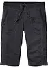 Lang bermudashorts med elastisk linning, Regular fit, bonprix
