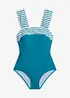 Shape-badedrakt, middels formende, med brede stropper, bonprix