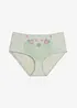 Shape truse med nydelig broderi, bonprix