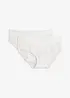 Truse med høy midje (2-pack), bonprix