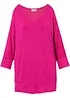 Oversized topp i lett viskose, bonprix
