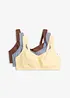 BH uten spiler med bomull (3-pack), bonprix