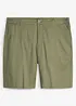 Bermudashorts med stretch og elastisk linning, Regular fit, bonprix