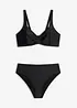 Minimizer-bikini med light shape, high waist bikinitruse, bonprix
