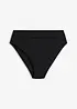 Hurtigtørkende Highwaist-bikinibukse med høyt skåret benåpning, bonprix