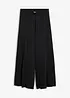 Culottes i jersey med vide ben, bonprix