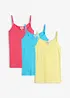 Singlet i 100% bomull (3-pack), bonprix