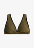 Bikinitopp med broderi, bonprix