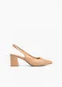 Slingbacks med blokkhæl, bonprix