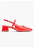 Slingbacks med remmer, bonprix