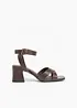 Sandaler med blokkhæl, bonprix