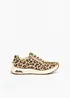 Komfortable sneakers med polstret innersåle fra Rieker, Rieker