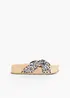 Slip-ins fra Marco Tozzi med animal look, Marco Tozzi