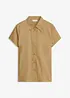 Kortermet bluse i poplin, bonprix