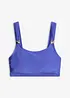 Bustier-bikinioverdel av materiale med glans, bonprix