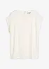 Oversized topp av myk viskosemiks, bonprix