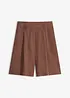 Bermudashorts i viskose med mykt fall, bonprix
