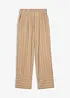 Stripete slip on-bukse, bonprix